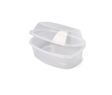 CJ. 180 ENVASE BISAGRA PP MICRO/SEG 2500CC CUPULA