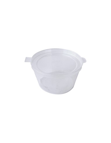 PQ.50 TARRINA PP REDONDA BISAGRA 30CC MICRO