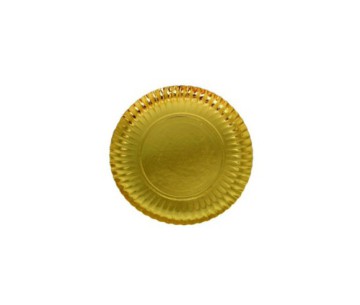 PQ.50 PLATOS CARTON "ORO" 32CMS