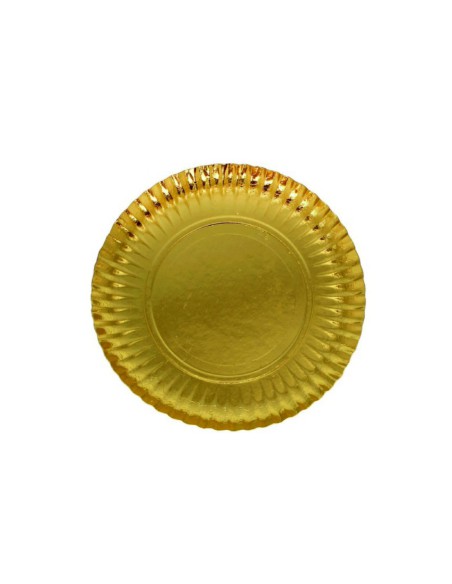 PQ.50 PLATOS CARTON "ORO" 32CMS