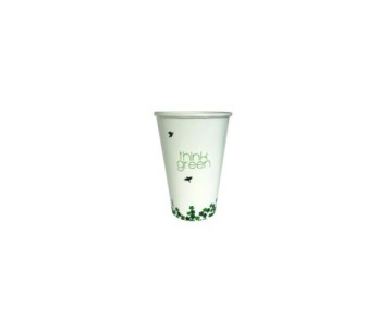 PQ.75 VASO PAPEL 14OZ "THINK GREEN" V42