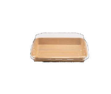 PQ.25 ENVASE SUSHI KRAFT + TAPA 185X129X23