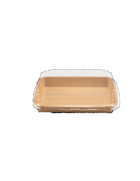 PQ.25 ENVASE SUSHI KRAFT + TAPA 185X129X23