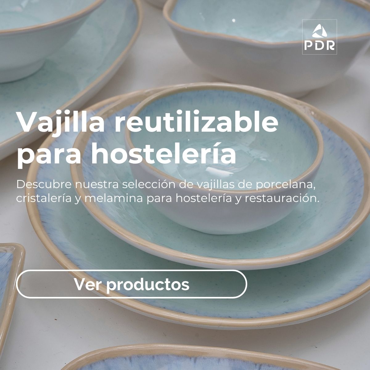 Vajilla reutilizable